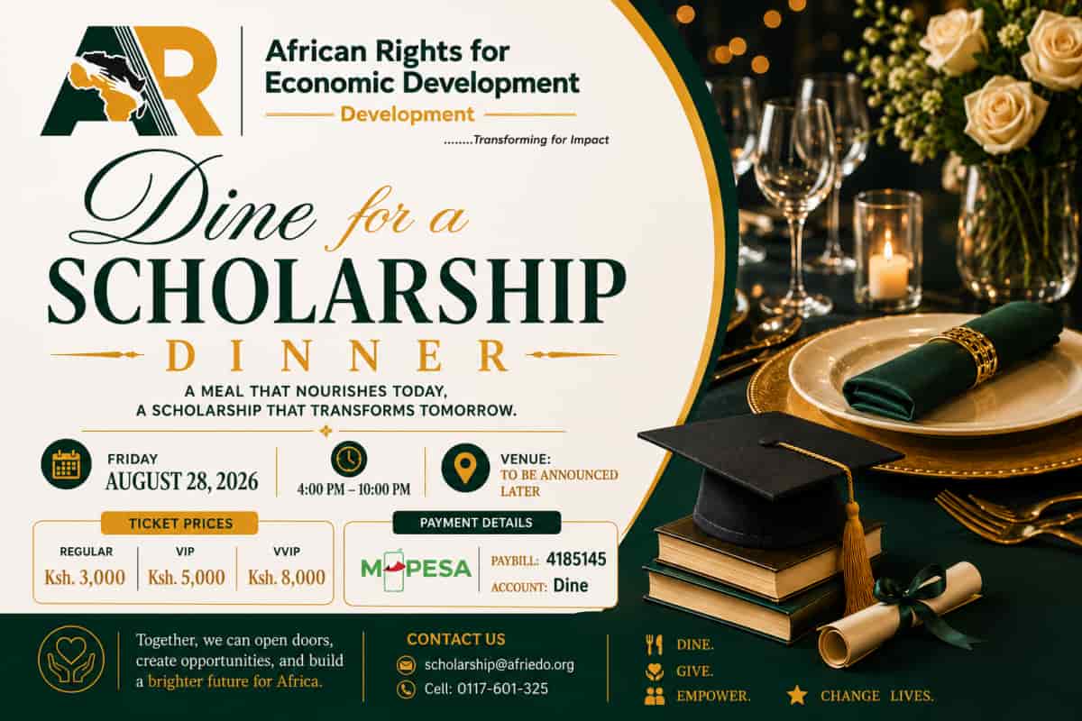 Dine for a Scholarship